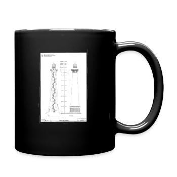 phares ancien - Mug uni - noir - Droite