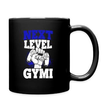 Neue Schule Bye Bye Grundschule next Level Gamecon - Tasse einfarbig - Schwarz - Rechts