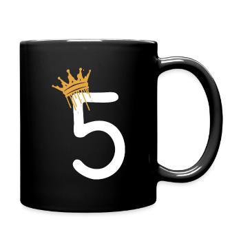 5 - Mug uni - noir - Droite