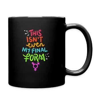Ce n'est même pas mon cadeau final - Mug uni - noir - Droite