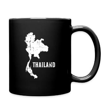 Thailand - Full Colour Mug - black - Right
