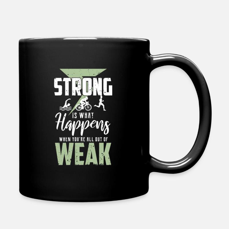 Triathlon - Mug uni - noir