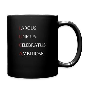 Luca - Tasse einfarbig - Schwarz - Rechts