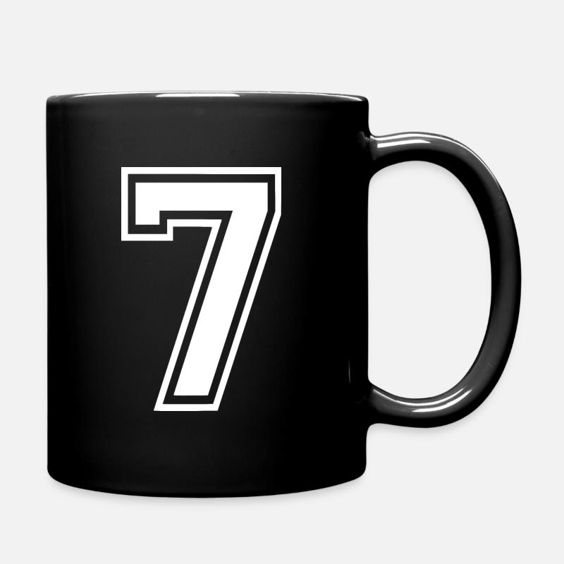 7 - Tasse einfarbig - Schwarz