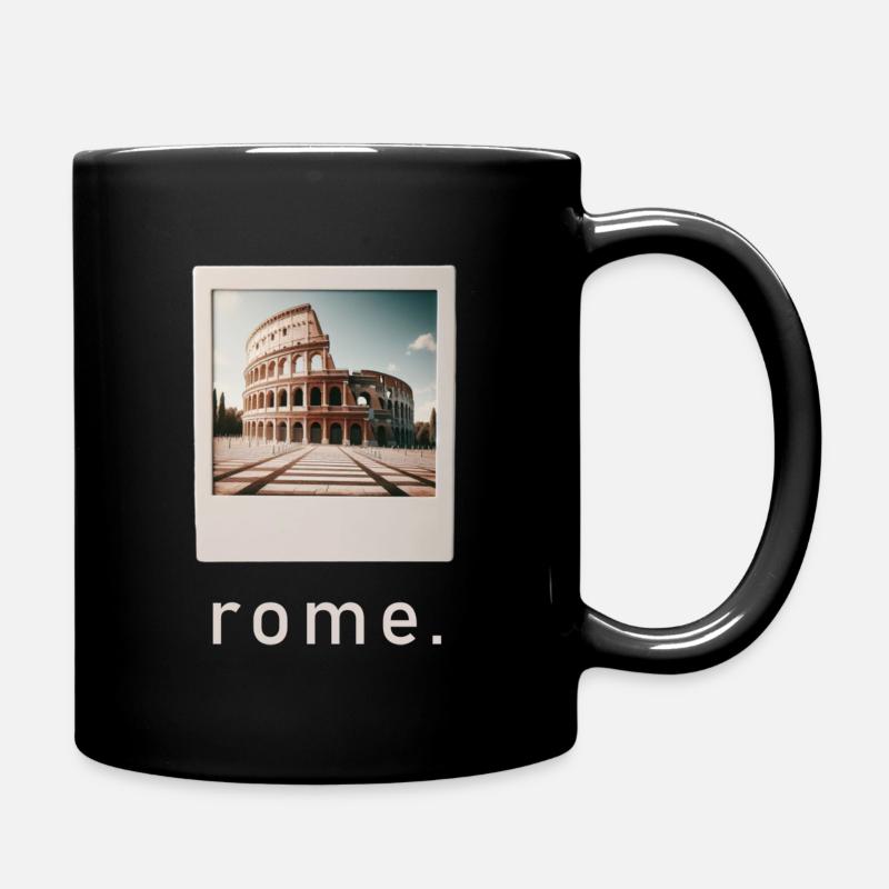 Colisée Rome Rétro Photo - Mug uni - noir