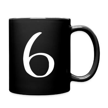 6 - Mug uni - noir - Droite