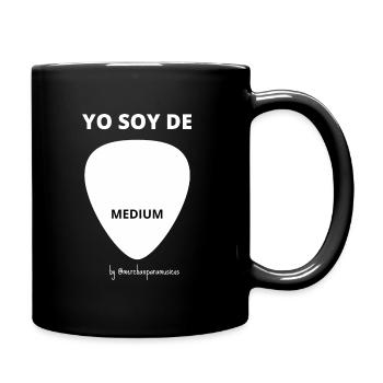 Ich komme aus PÚA MEDIUM - Tasse einfarbig - Schwarz - Rechts