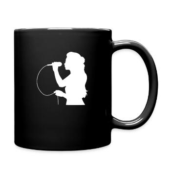 singer - Full Colour Mug - black - Right