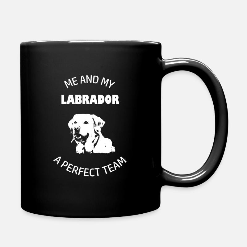 Ich und mein Labrador - Tasse einfarbig - Schwarz