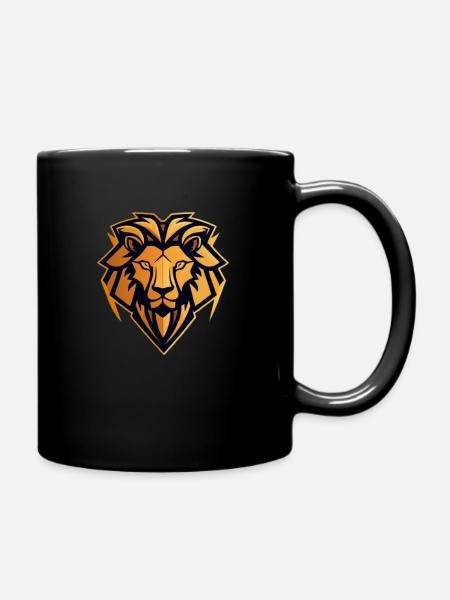 Lion - Mug uni - noir