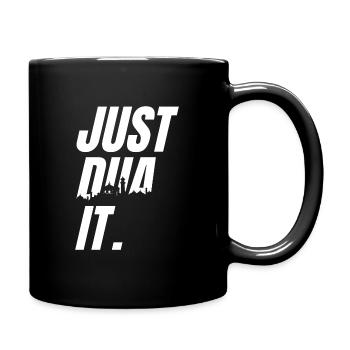 Just Dua It Islamic Prayer Praying Dua - Tasse einfarbig - Schwarz - Rechts