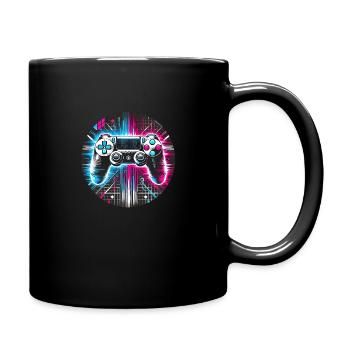 Gamer Mode On 🎮🔥 - Full Colour Mug - black - Right