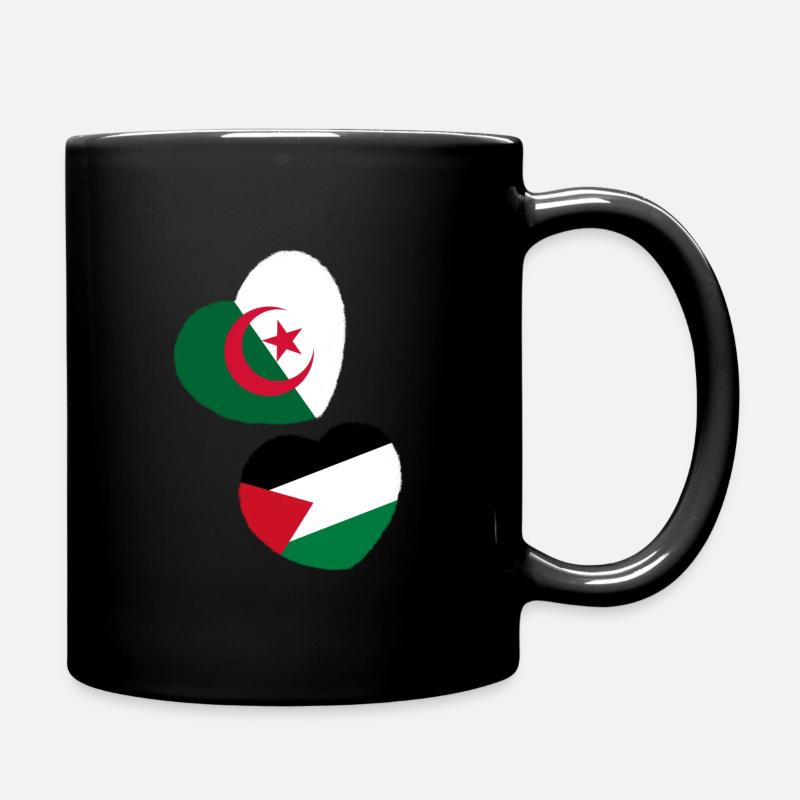 Algeria - Palestine - Full Colour Mug - black