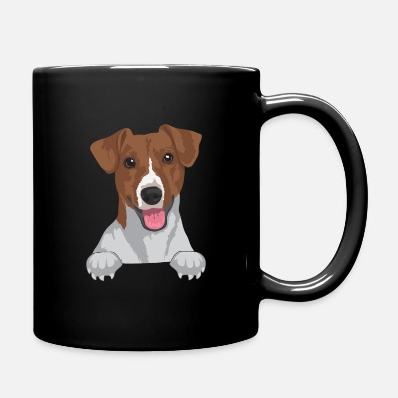 Jack Russell Terrier Chien - Jack Russell Terrier - Mug uni - noir