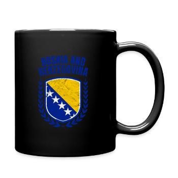 Bosnia and Herzegovina - Full Colour Mug - black - Right