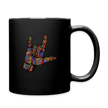 ILY - DGS Streetwear - Full Colour Mug - black - Right