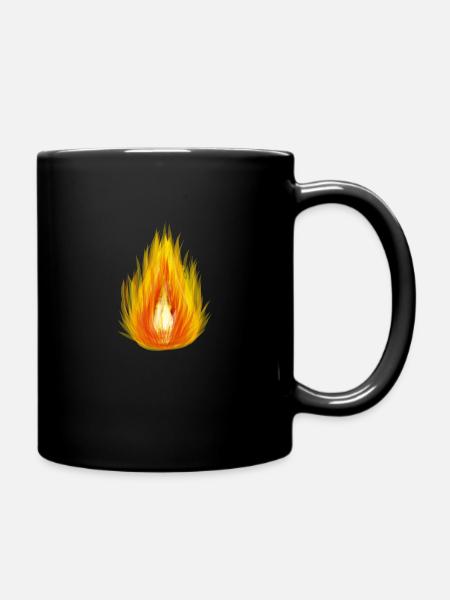Fire - Full Colour Mug - black