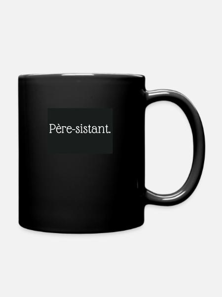Père-sistant - Mug uni - noir