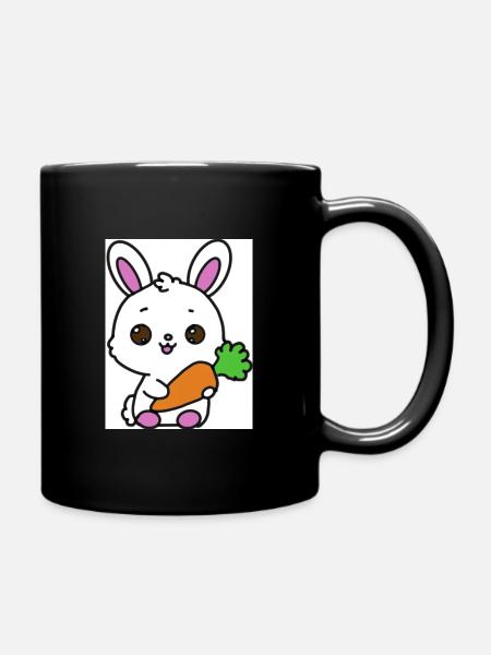 Lapin kawaï - Mug uni - noir