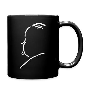 Signature d'Hitchcock - Mug uni - noir - Droite