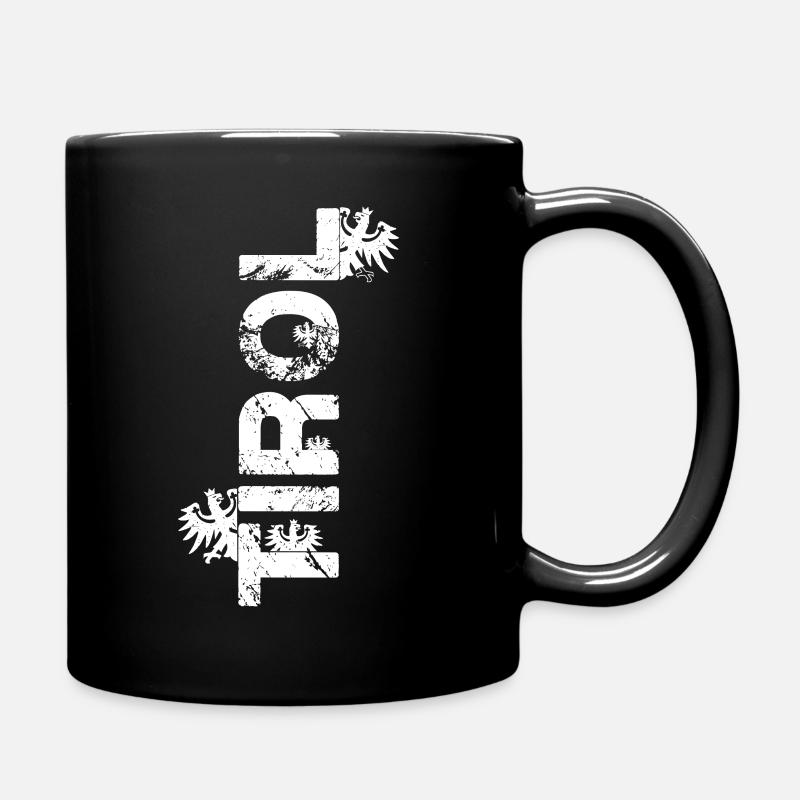 Tirol - Tasse einfarbig - Schwarz
