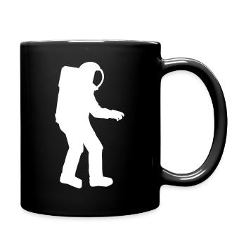 Astronaute - Mug uni - noir - Droite