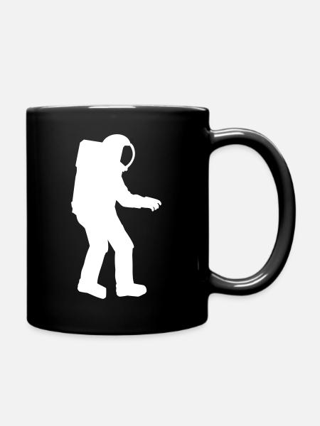 Astronaut - Tasse einfarbig - Schwarz