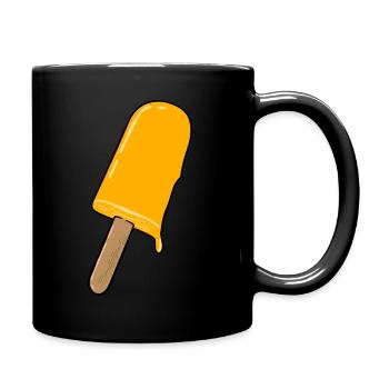 Glace - Mug uni - noir - Droite