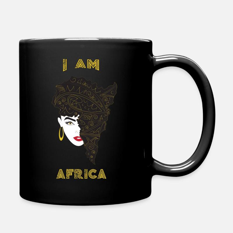 JE SUIS L'AFRIQUE - Mug uni - noir