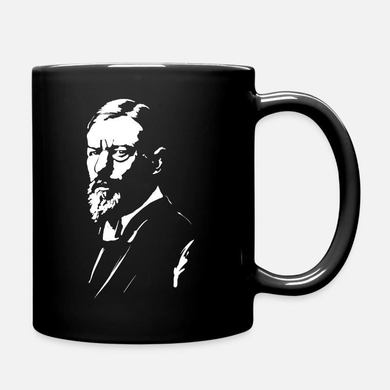 Max Weber - Tasse einfarbig - Schwarz