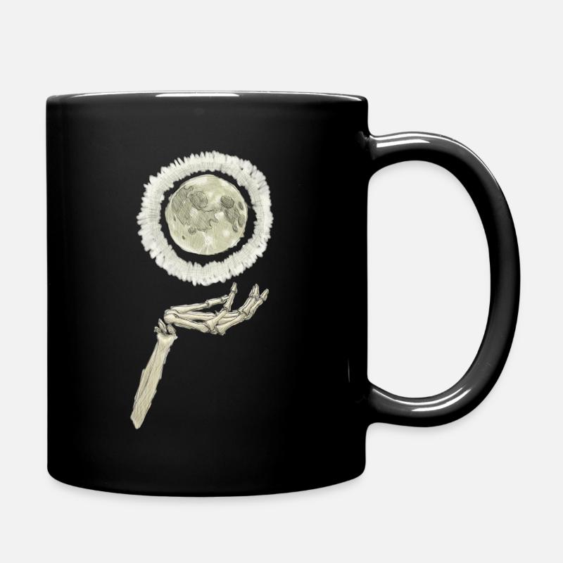 Bonehand with Moon - Mug uni - noir