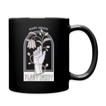 Plant Daddy - Tasse einfarbig - Schwarz - Rechts