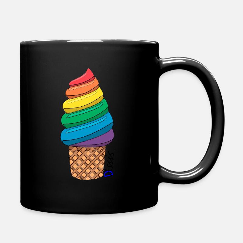 icecream - Full Colour Mug - black