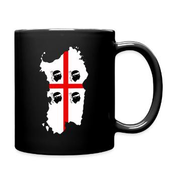 Sardinia - Full Colour Mug - black - Right