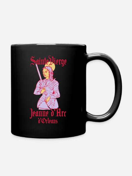 Vierge d’Orléans - Jeanne d Arc - Mug uni - noir
