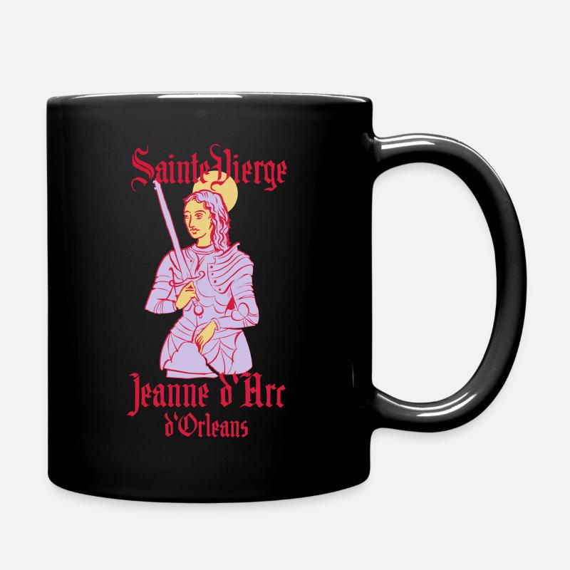 Vierge d’Orléans - Jeanne d Arc - Mug uni - noir