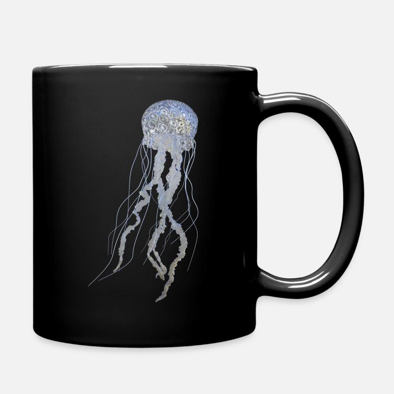 Qualle - Mug uni - noir