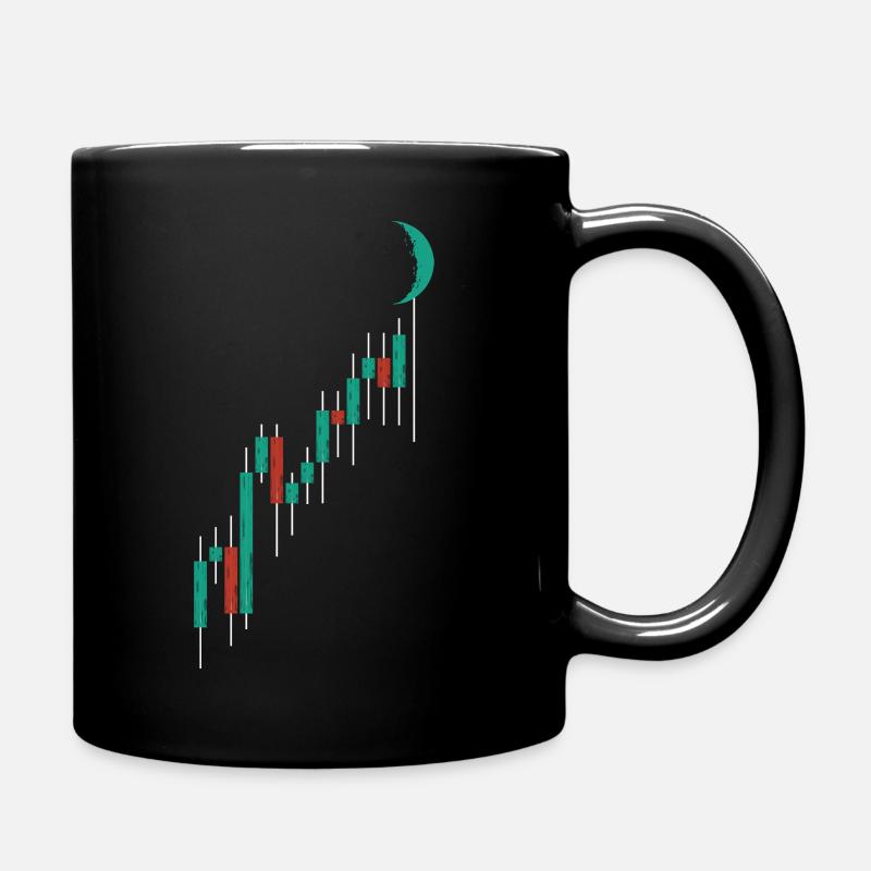 Crypto Trading Hodl Vintage Candlestick Chart To T - Mug uni - noir