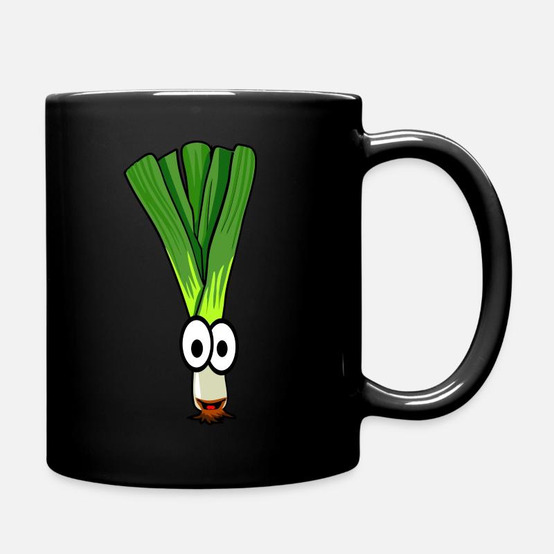 Hipster Lauch - Tasse einfarbig - Schwarz