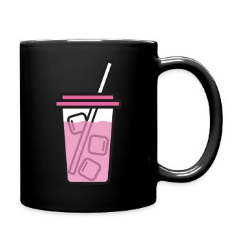 Milkshake Drink Summer - Full Colour Mug - black - Right