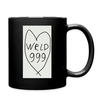 WRLD - Tasse einfarbig - Schwarz - Rechts