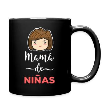 Maman de fille Mère Filles Fête des mères - Mug uni - noir - Droite