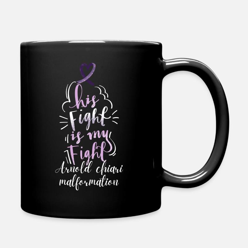 Combattre la malformation d’Arnold chiari Conscience du guerrier - Mug uni - noir