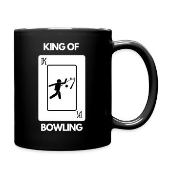 Chemise King of Bowling - Mug uni - noir - Droite