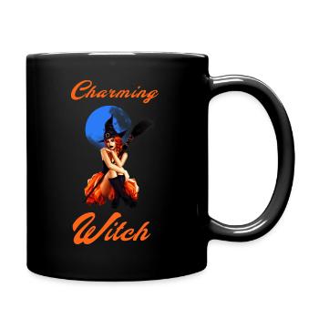 Charming Witch - Full Colour Mug - black - Right