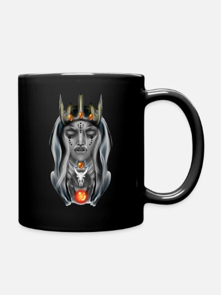 Ehefrau - Tasse einfarbig - Schwarz