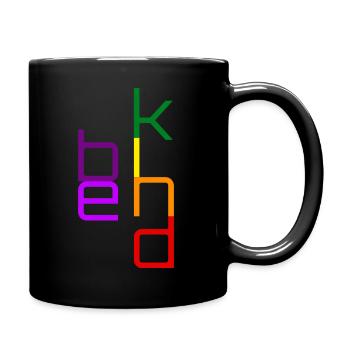 Be kind - Full Colour Mug - black - Right