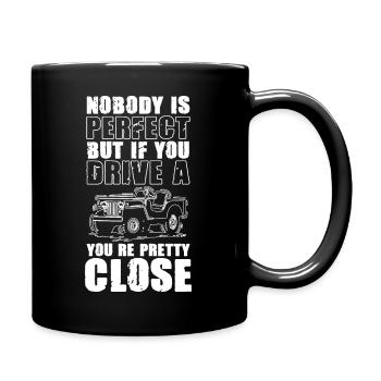 Jeeps Si vous conduisez A, vous êtes parfait - Mug uni - noir - Droite