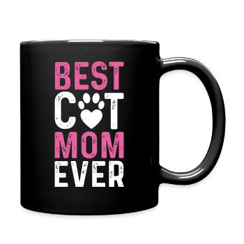 Meilleure maman chat de tous les temps - Mug uni - noir - Droite