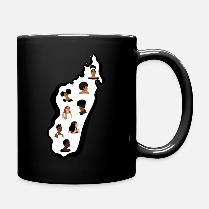malagasy queen - Mug uni - noir